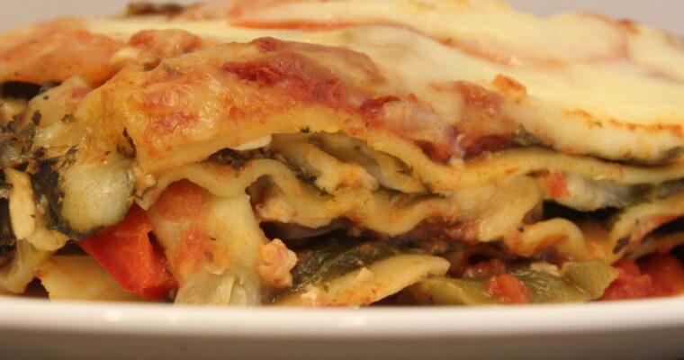 Easy Veggie Lovers Lasagna