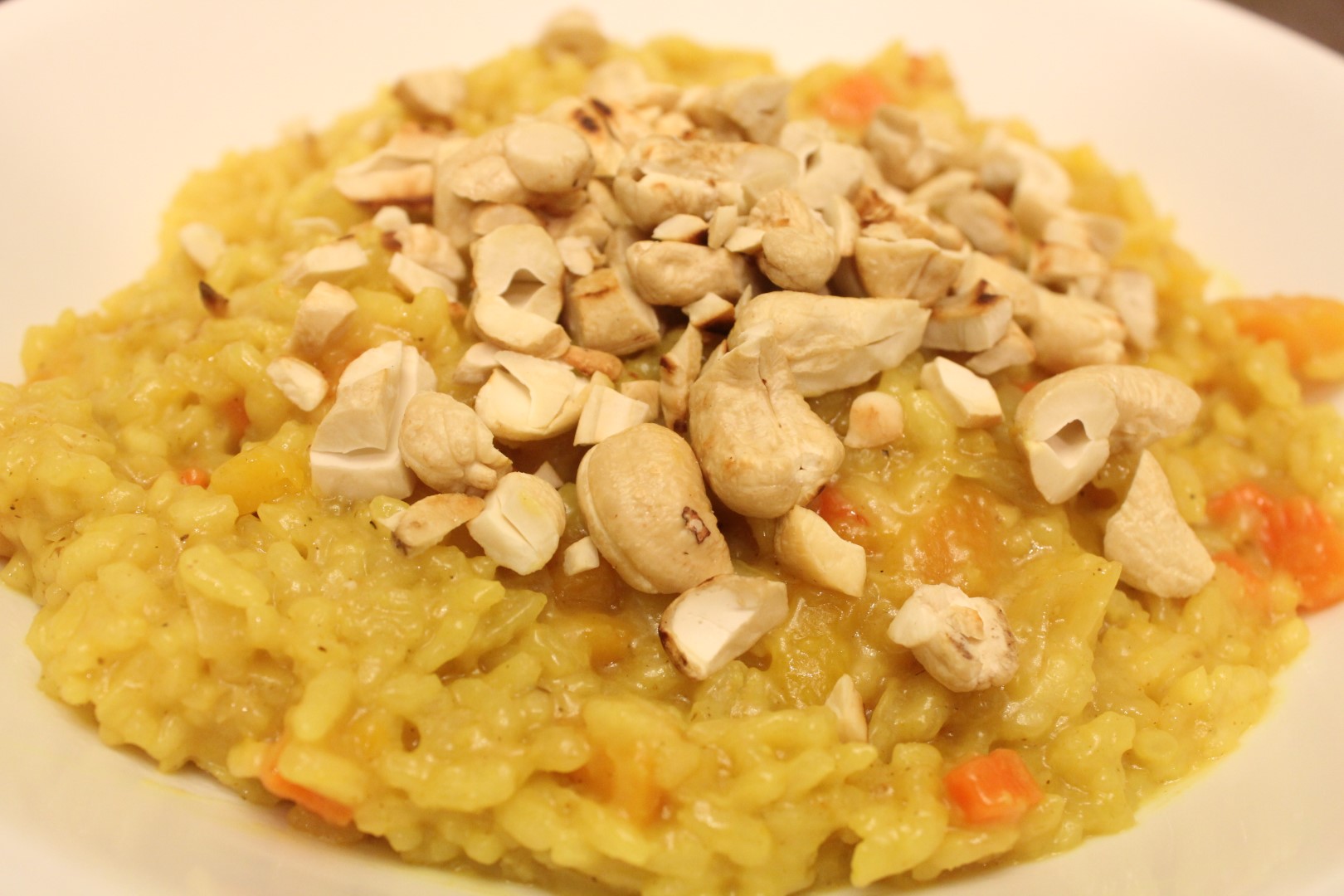 Vegan Curried Butternut Squash Risotto (Pressure Cooker)