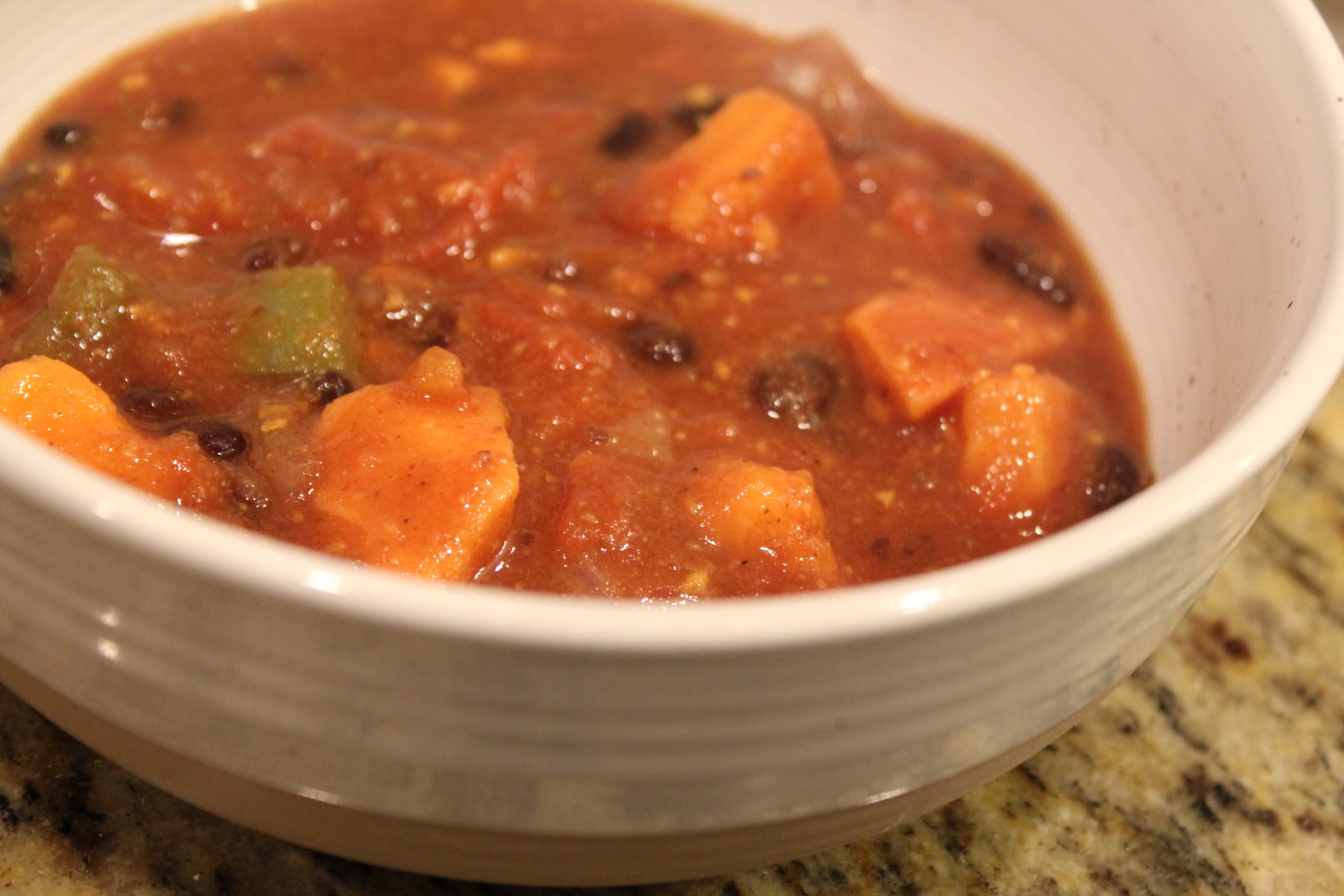 Pressure Cooker Sweet Potato Black Bean Chili