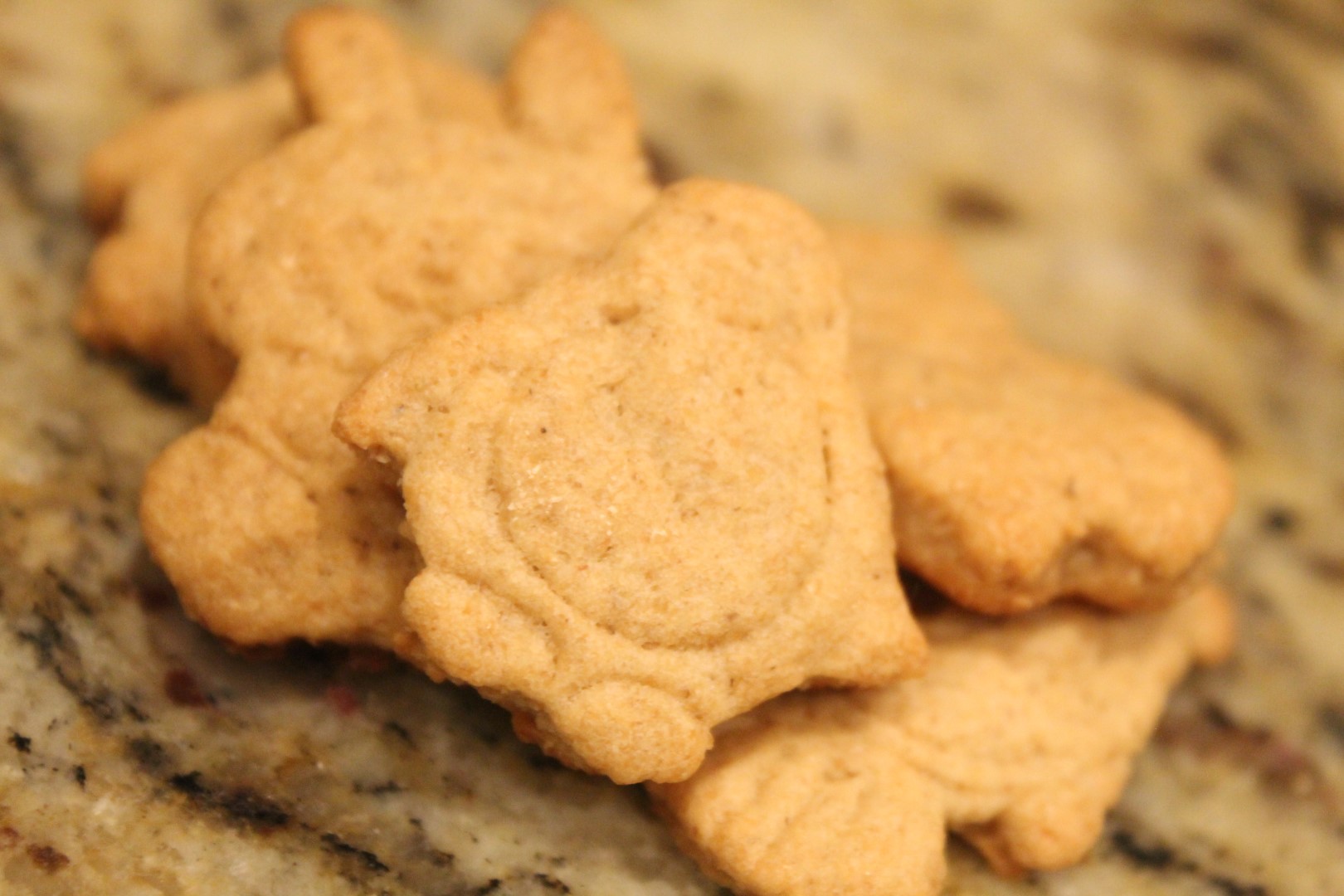 100% Whole Wheat Sourdough Animal Crackers