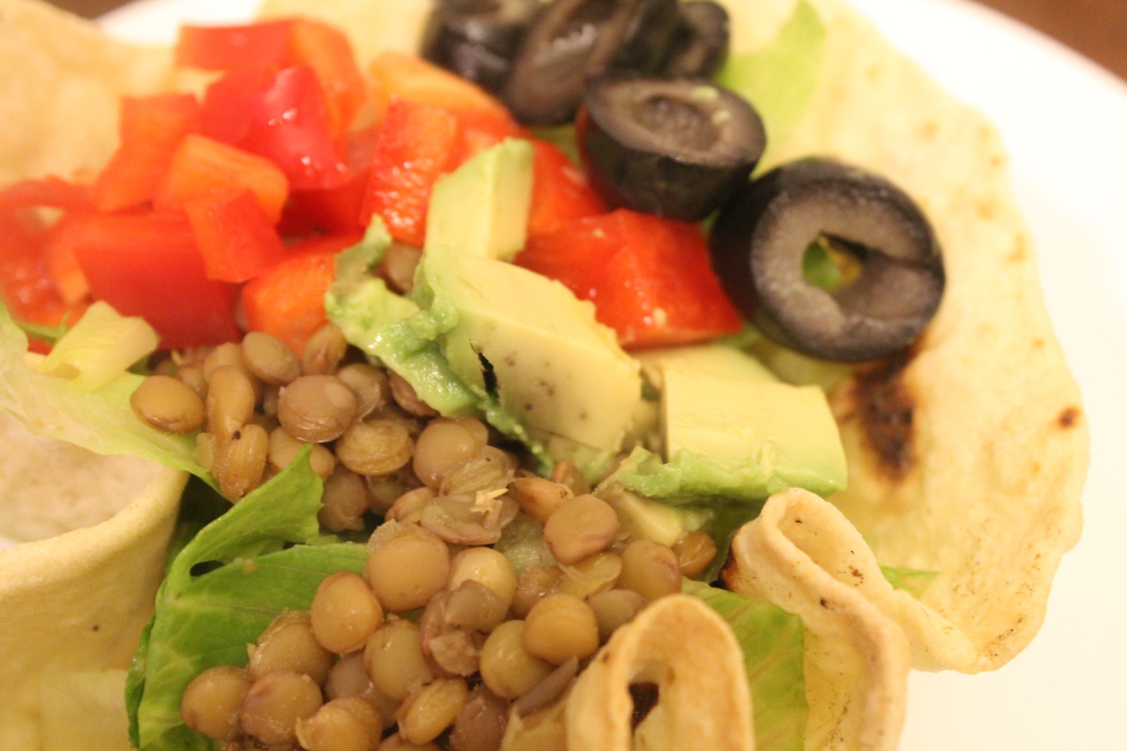 Lentil Taco Salad Bowls (Vegan)