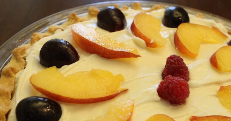 Cream Cheese Fruit Pie