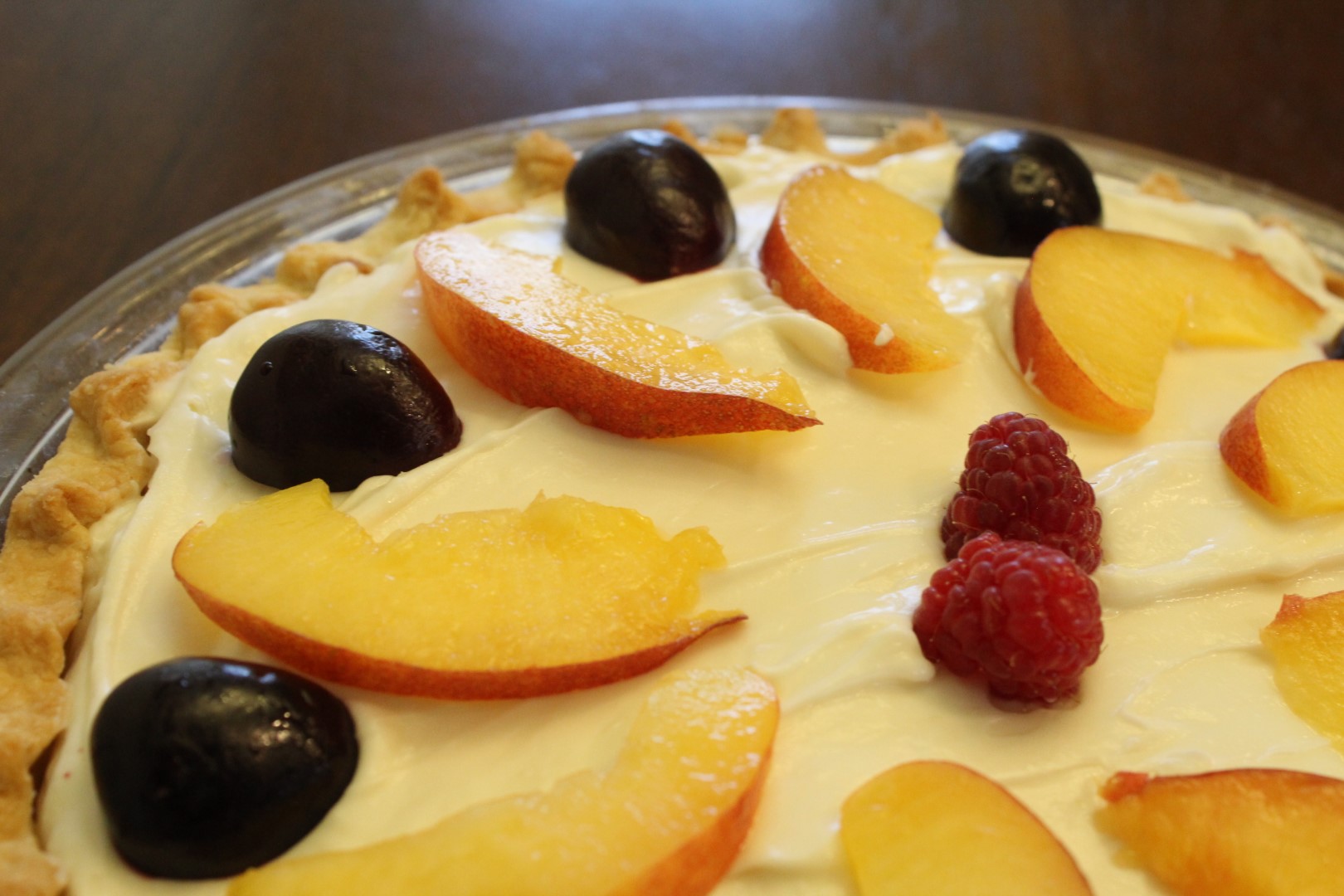 Cream Cheese Fruit Pie