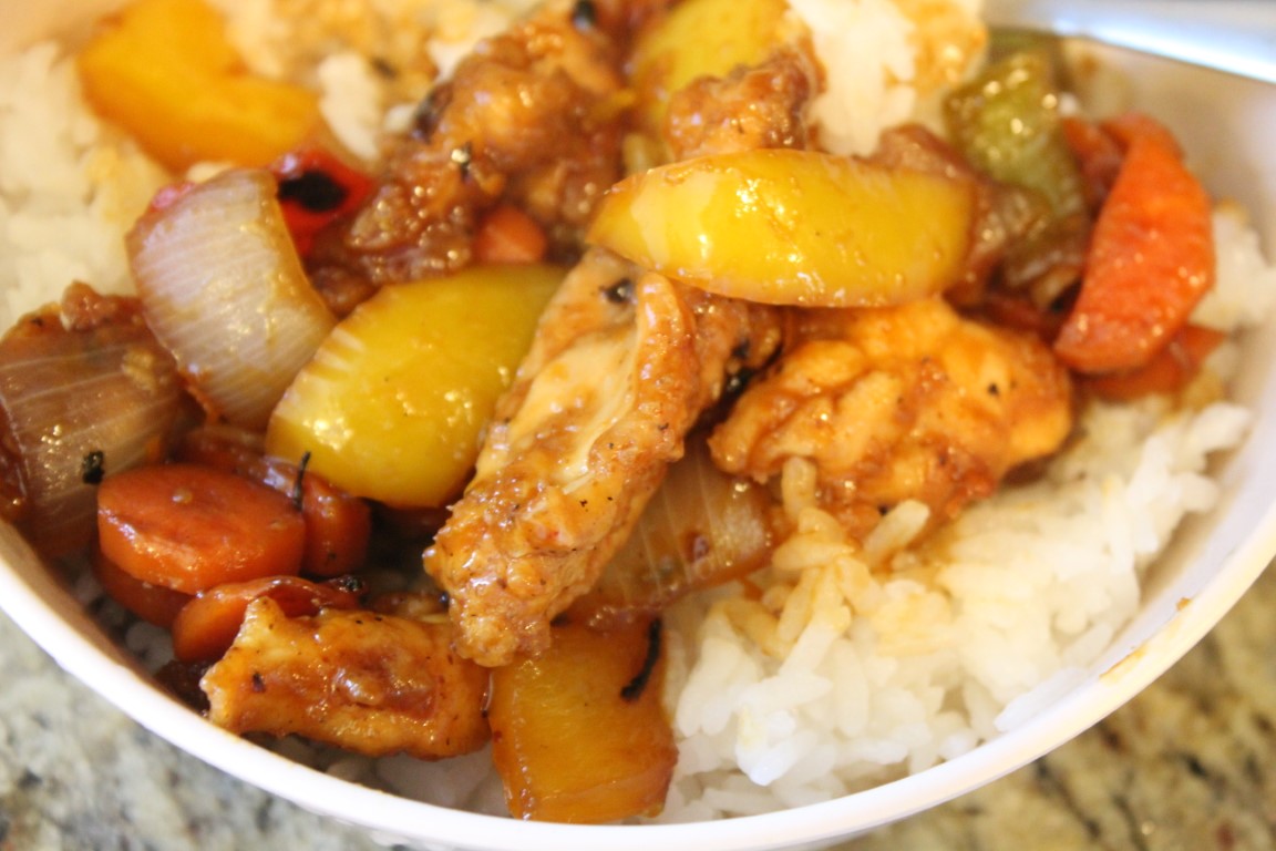 From Scratch Sweet and Sour Chicken (Air Fryer)