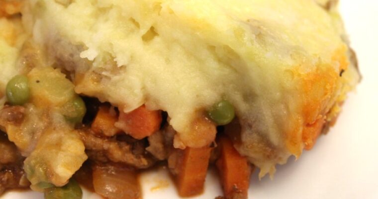 From-Scratch Balsamic Shepherd’s Pie