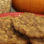 Oatmeal pumpkin spice cookies
