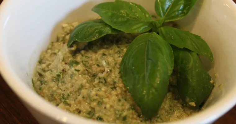 Freezer Pesto (With Substitutions)