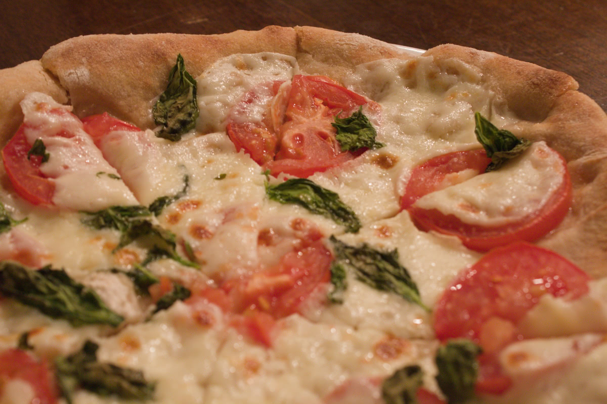 Whole Wheat Sourdough Pizza Crust